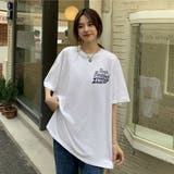 バックプリントTシャツ/ビッグシルエットT/韓国ファッション | LETee | 詳細画像9