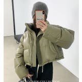 クロップド丈中綿ジャケット/ストリート/韓国ファッション | LETee | 詳細画像16 