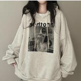 フォトプリントパーカー ビックシルエット トレーナ | LETee | 詳細画像17 