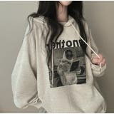 フォトプリントパーカー ビックシルエット トレーナ | LETee | 詳細画像18 