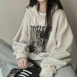 フォトプリントパーカー ビックシルエット トレーナ | LETee | 詳細画像19 