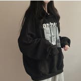 フォトプリントパーカー ビックシルエット トレーナ | LETee | 詳細画像3 