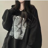 フォトプリントパーカー ビックシルエット トレーナ | LETee | 詳細画像5 