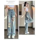 ブロークンデニムパンツ | LETee | 詳細画像5