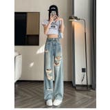 ブロークンデニムパンツ | LETee | 詳細画像8