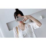 レースカーディガン/半袖/羽織 | LETee | 詳細画像2