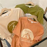 マウンテンプリントティーシャツ | LETee | 詳細画像5 