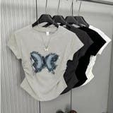 バタフライドローコードトップス | LETee | 詳細画像1 