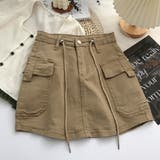BEIGE | カーゴミニスカート | LETee