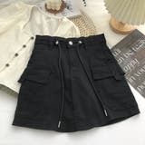 BLACK | カーゴミニスカート | LETee