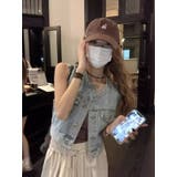 ノースリーブデニムジャケット | LETee | 詳細画像1