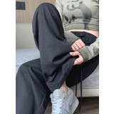 CHARCOALGREY | ウエストレースアップパンツ | LETee