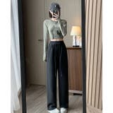 ウエストレースアップパンツ | LETee | 詳細画像7