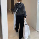 スミクロパーカー フード付きスウェット | LETee | 詳細画像4