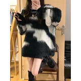 バイカラーモンスターシャギーニット | LETee | 詳細画像7