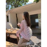 シアータイプ バックロゴプリントトップス/メッセージロゴ | LETee | 詳細画像1