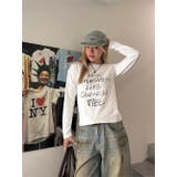 WHITE | ロゴプリント ロングスリーブTシャツ | LETee