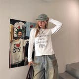 ロゴプリント ロングスリーブTシャツ | LETee | 詳細画像3