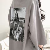 GREY | フォトプリント ビッグティーシャツ | LETee