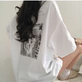WHITE | フォトプリント ビッグティーシャツ | LETee