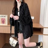 ハート透かし変わり織シャツ | LETee | 詳細画像7