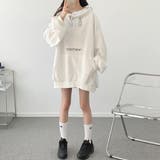 CONTINEWプリントプルパーカー/チビロゴ/薄手 | LETee | 詳細画像4 