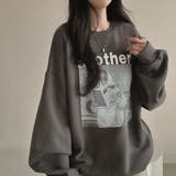 D.GREY | フォトプリント トレーナー/薄地/ボックスプリント | LETee