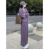 スウェットパンツ＆サムホールスリーブジップパーカーセット/セットアップ | LETee | 詳細画像1 