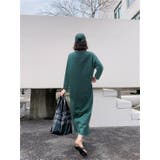 GREEN | バックプリント ティーシャツワンピース | LETee