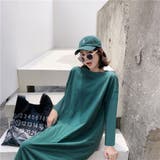 バックプリント ティーシャツワンピース | LETee | 詳細画像4 