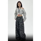 カモフラージュプリントデニムパンツ | LETee | 詳細画像5