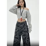 カモフラージュプリントデニムパンツ | LETee | 詳細画像6