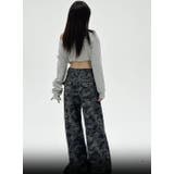 カモフラージュプリントデニムパンツ | LETee | 詳細画像8