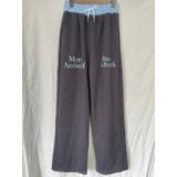 C.GREY | ロゴプリント スェットパンツ | LETee