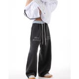 ロゴプリント スェットパンツ | LETee | 詳細画像2 