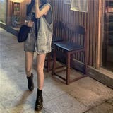 ワンウォッシュ デニムジレ | LETee | 詳細画像8