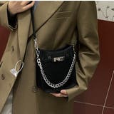 BLACK | チェーンハンドル2WAYバッグ/ショルダーバッグ | LETee