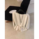 ボートネックニットプルオーバー/取り外しペプラム付 | LETee | 詳細画像4 