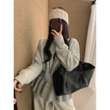 GREY | ボートネックニットプルオーバー/取り外しペプラム付 | LETee