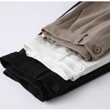 ツータックワイドレッグパンツ/ターンアップボトムス | LETee | 詳細画像11 