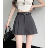 プリーツショートパンツ/ミニスカート風 | LETee | 詳細画像4