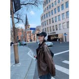 フェイクレザーえり付きジャケット/裾ゴムジップアップジャケット | LETee | 詳細画像9 