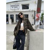 カモフラージュプリントパーカー/ジップアップパーカー | LETee | 詳細画像9 