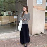 アシンメトリーネックドレープトップス | LETee | 詳細画像4