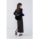 ニットトップス/見せかけえり付き/エンブレム風ワンポイント刺繍 | LETee | 詳細画像11