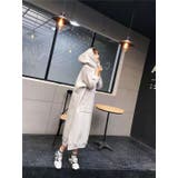 サイドスリットプルパーカーワンピース/カンガルーポケット | LETee | 詳細画像11 