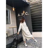 サイドスリットプルパーカーワンピース/カンガルーポケット | LETee | 詳細画像4 