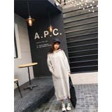 サイドスリットプルパーカーワンピース/カンガルーポケット | LETee | 詳細画像5 