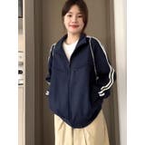 袖ラインジップジャケット/4ポケッツ | LETee | 詳細画像4