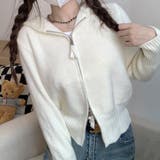 ダブルジップ♪ニットパーカー | LETee | 詳細画像1 